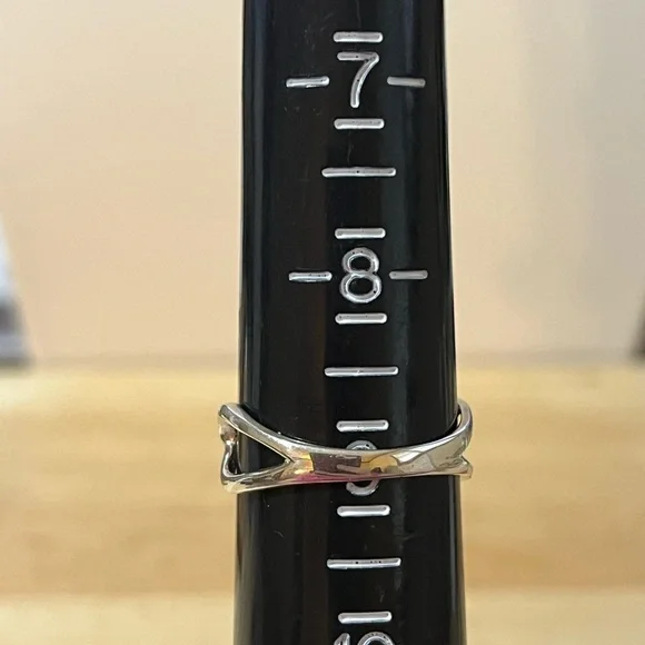 925 STERLING SILVER LAPIS LAZULI GEMSTONE RING SIZE 9 - Picture 7 of 9